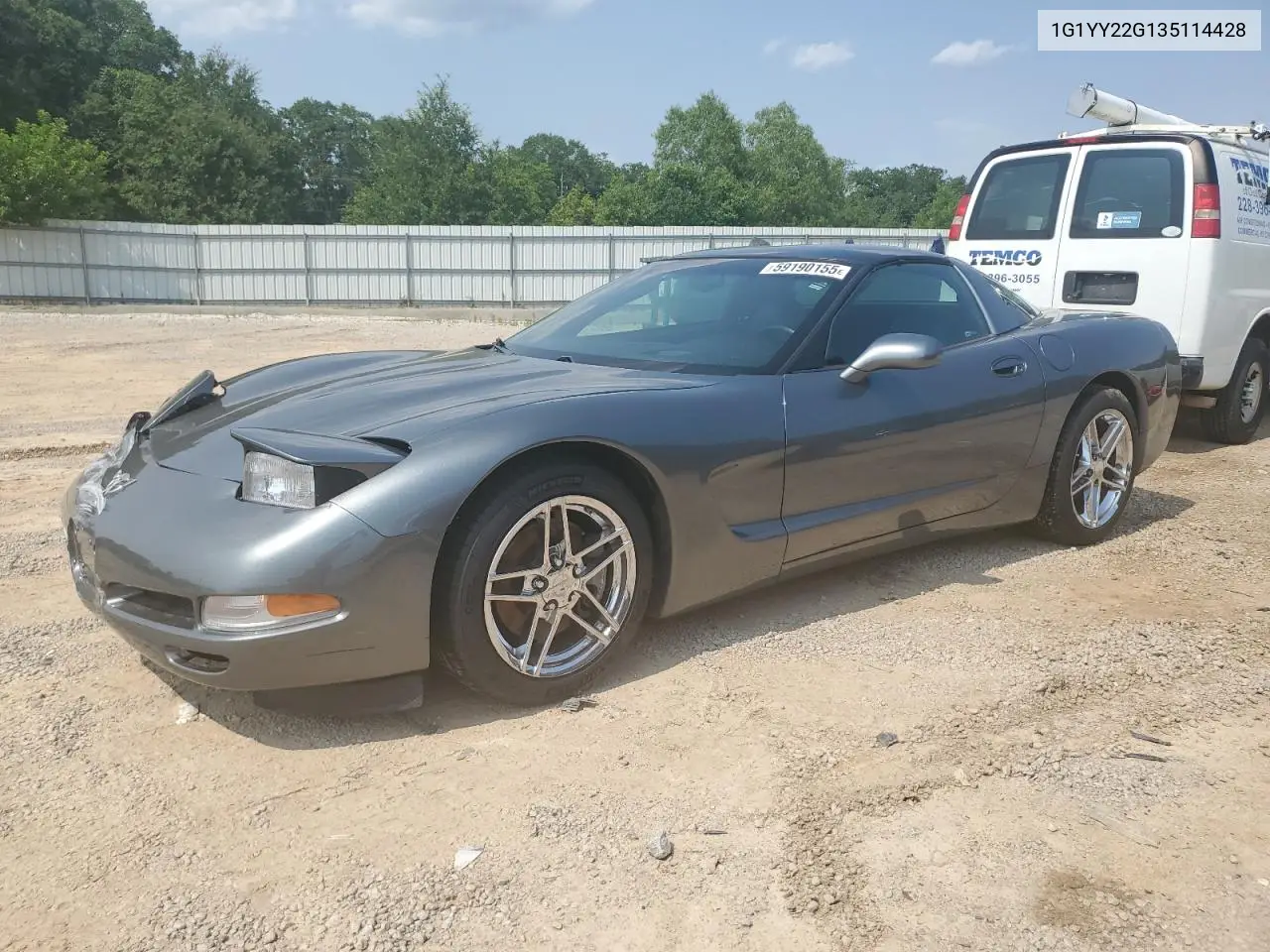 2003 Chevrolet Corvette VIN: 1G1YY22G135114428 Lot: 59190155