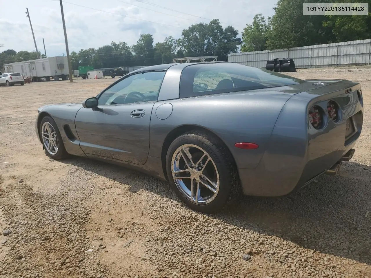 2003 Chevrolet Corvette VIN: 1G1YY22G135114428 Lot: 59190155