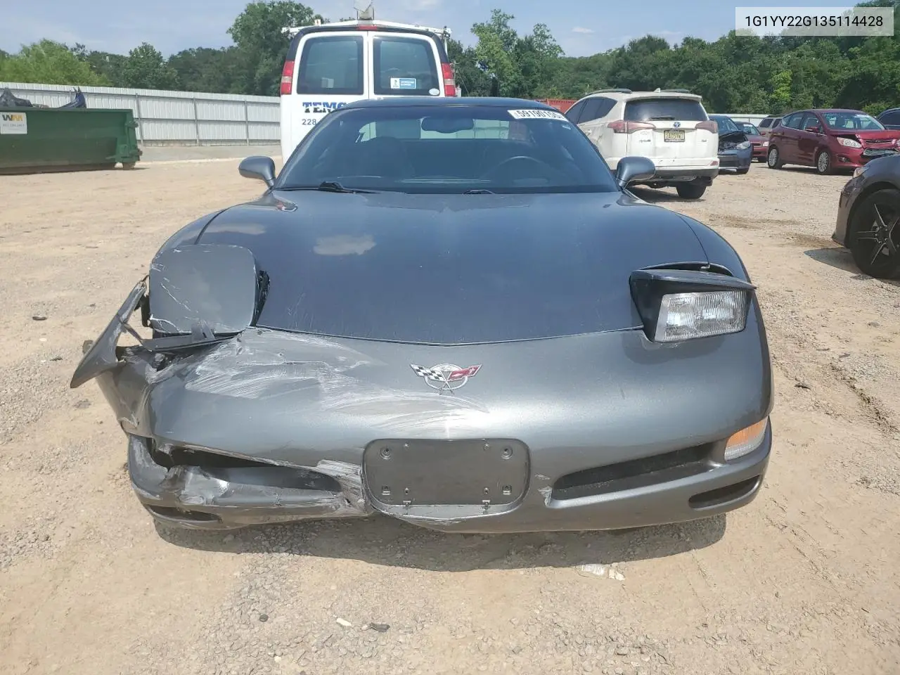 2003 Chevrolet Corvette VIN: 1G1YY22G135114428 Lot: 59190155