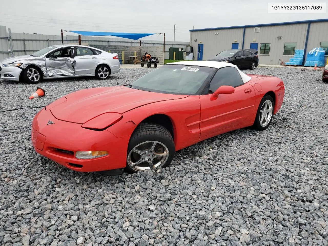 2003 Chevrolet Corvette VIN: 1G1YY32G135117089 Lot: 59926165