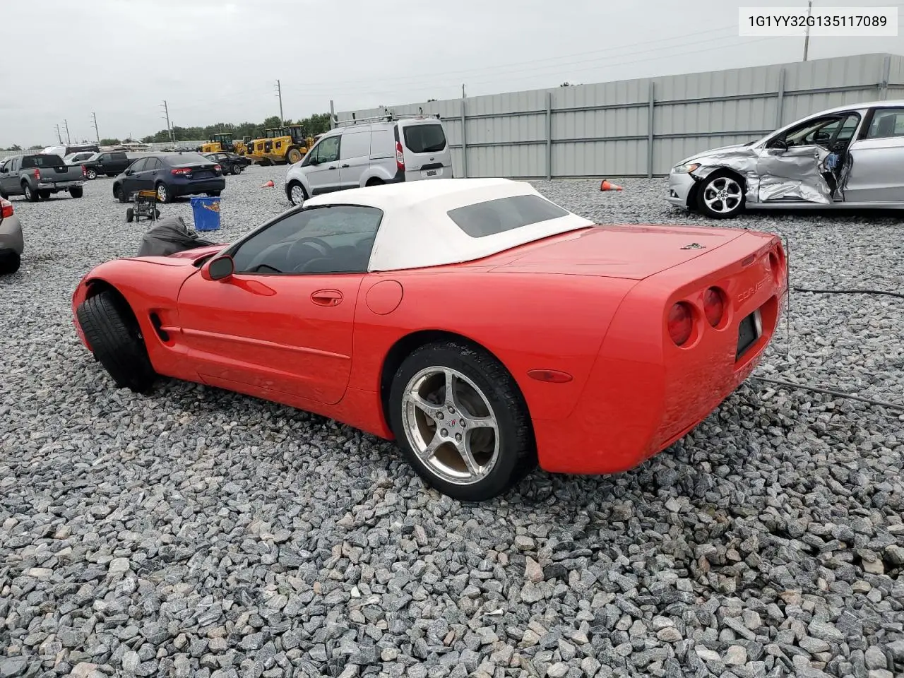 2003 Chevrolet Corvette VIN: 1G1YY32G135117089 Lot: 59926165