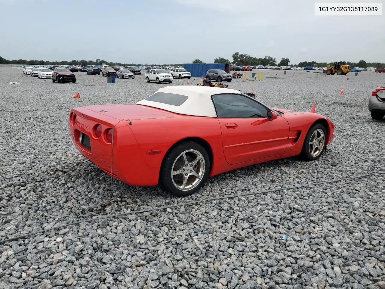 2003 Chevrolet Corvette VIN: 1G1YY32G135117089 Lot: 59926165