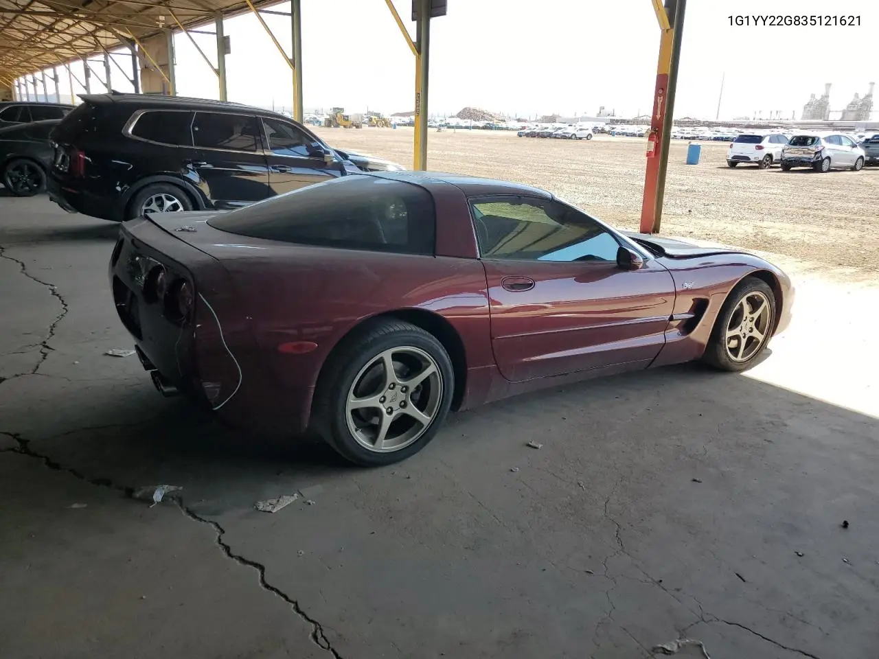 2003 Chevrolet Corvette VIN: 1G1YY22G835121621 Lot: 60935085