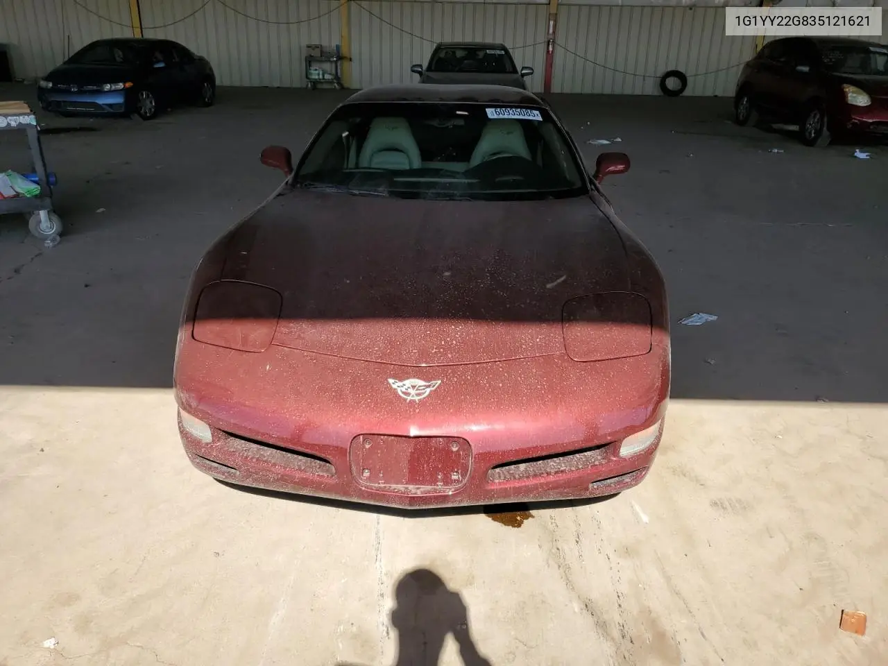 2003 Chevrolet Corvette VIN: 1G1YY22G835121621 Lot: 60935085