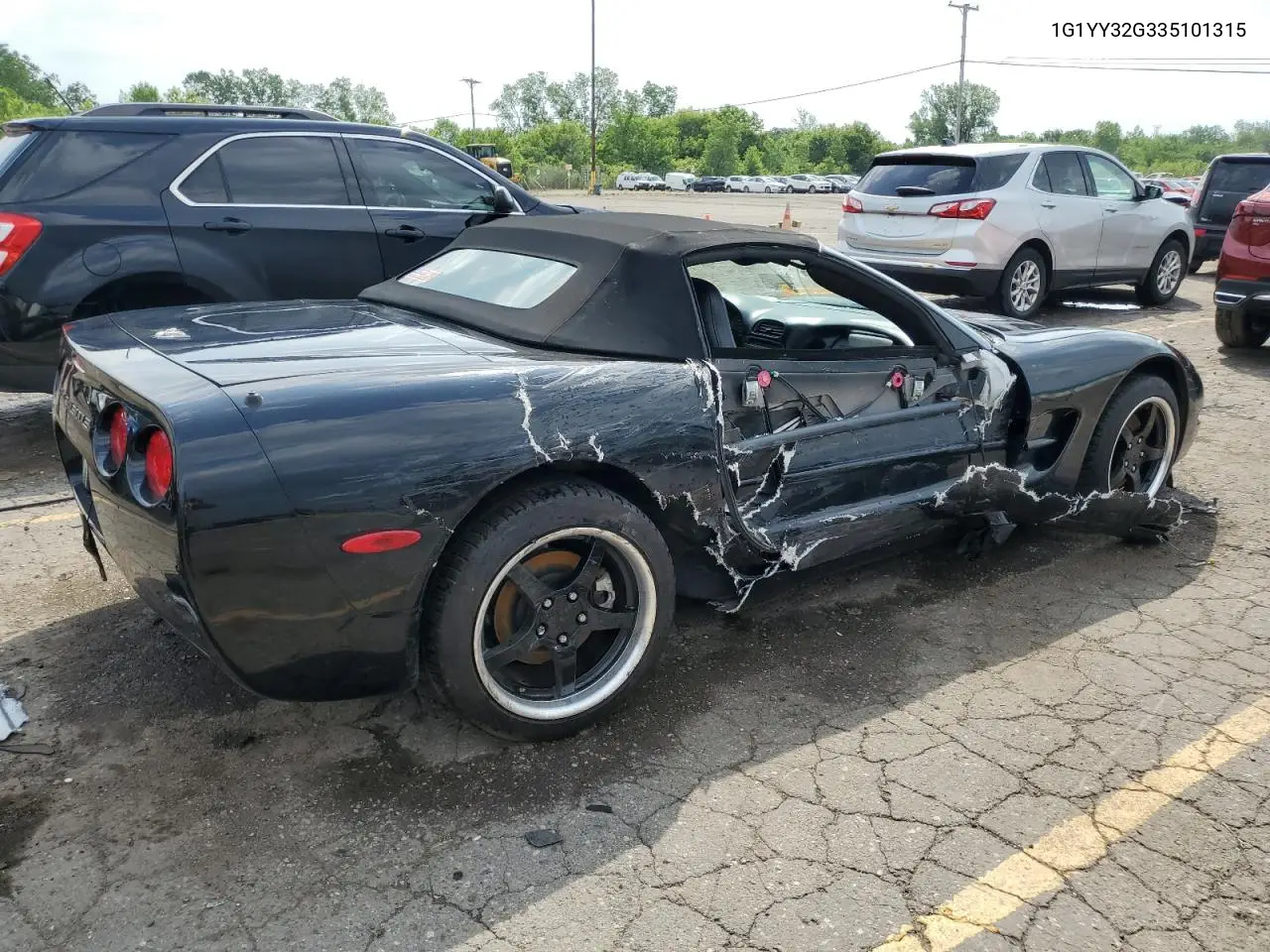 2003 Chevrolet Corvette VIN: 1G1YY32G335101315 Lot: 61774815