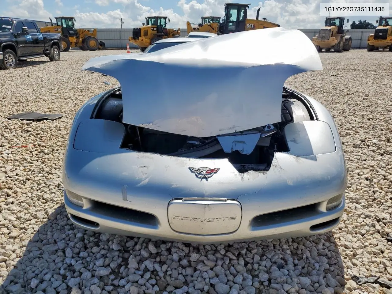 2003 Chevrolet Corvette VIN: 1G1YY22G735111436 Lot: 62721915