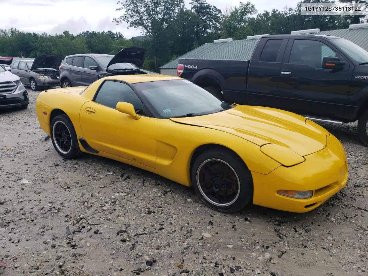 2003 Chevrolet Corvette Z06 VIN: 1G1YY12S735113122 Lot: 63782535