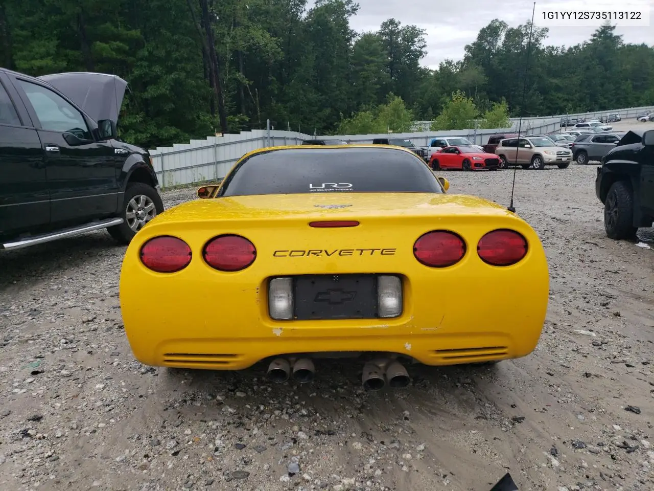 2003 Chevrolet Corvette Z06 VIN: 1G1YY12S735113122 Lot: 63782535