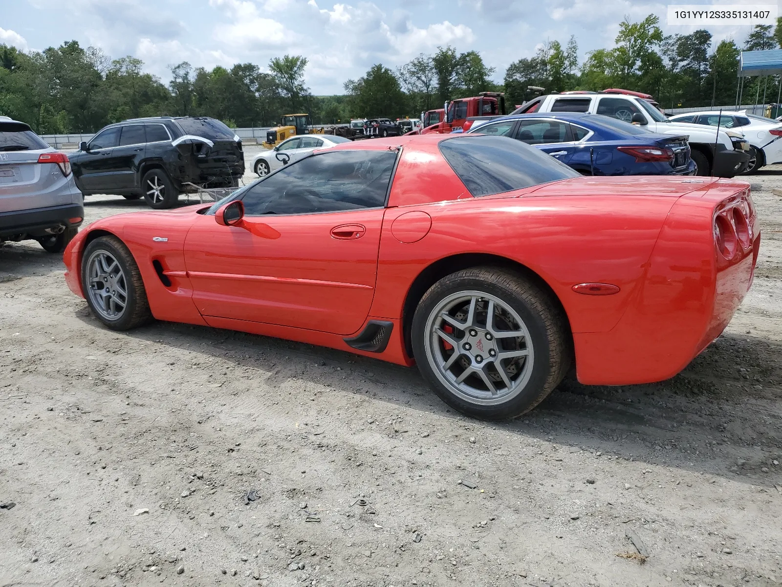 2003 Chevrolet Corvette Z06 VIN: 1G1YY12S335131407 Lot: 65224744