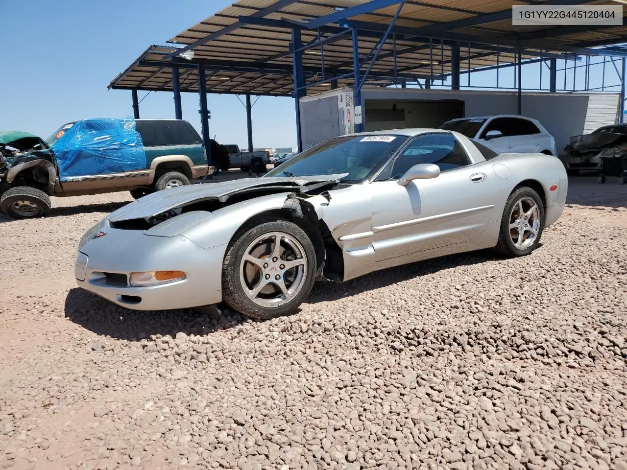 2004 Chevrolet Corvette VIN: 1G1YY22G445120404 Lot: 56067905