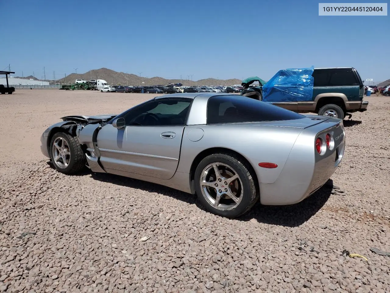 2004 Chevrolet Corvette VIN: 1G1YY22G445120404 Lot: 56067905