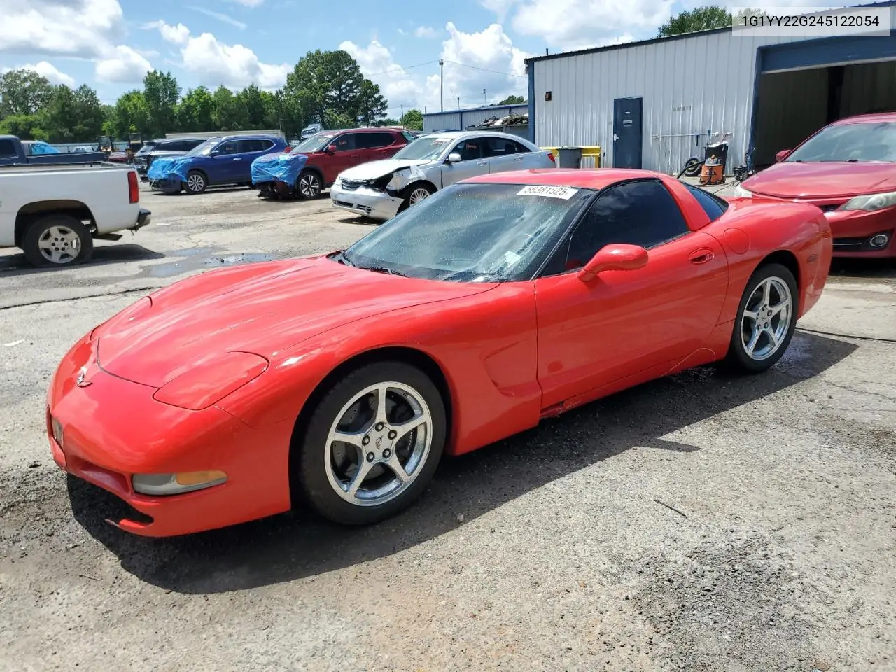 2004 Chevrolet Corvette VIN: 1G1YY22G245122054 Lot: 56381525
