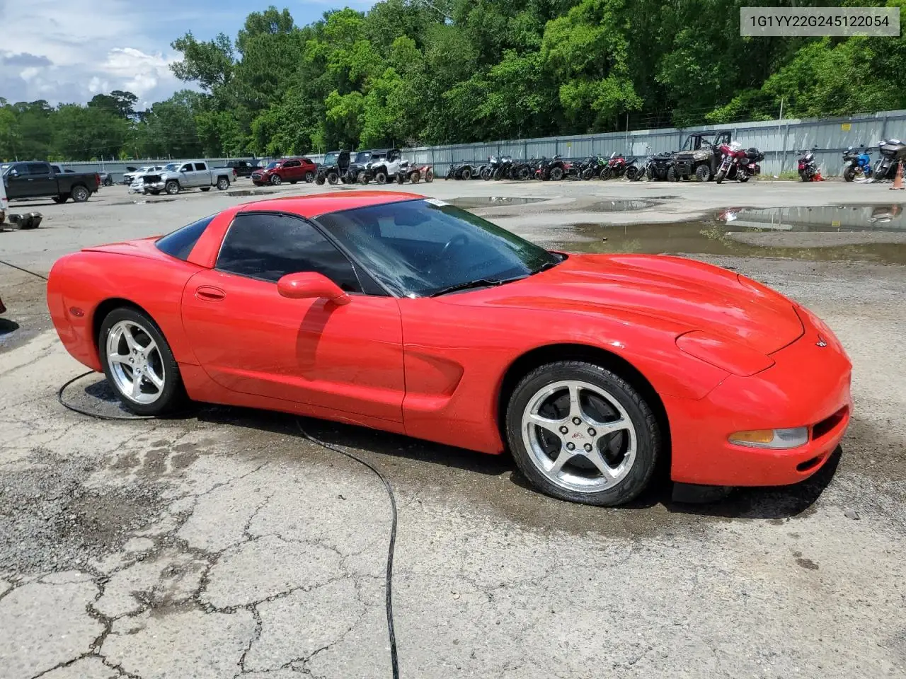 2004 Chevrolet Corvette VIN: 1G1YY22G245122054 Lot: 56381525