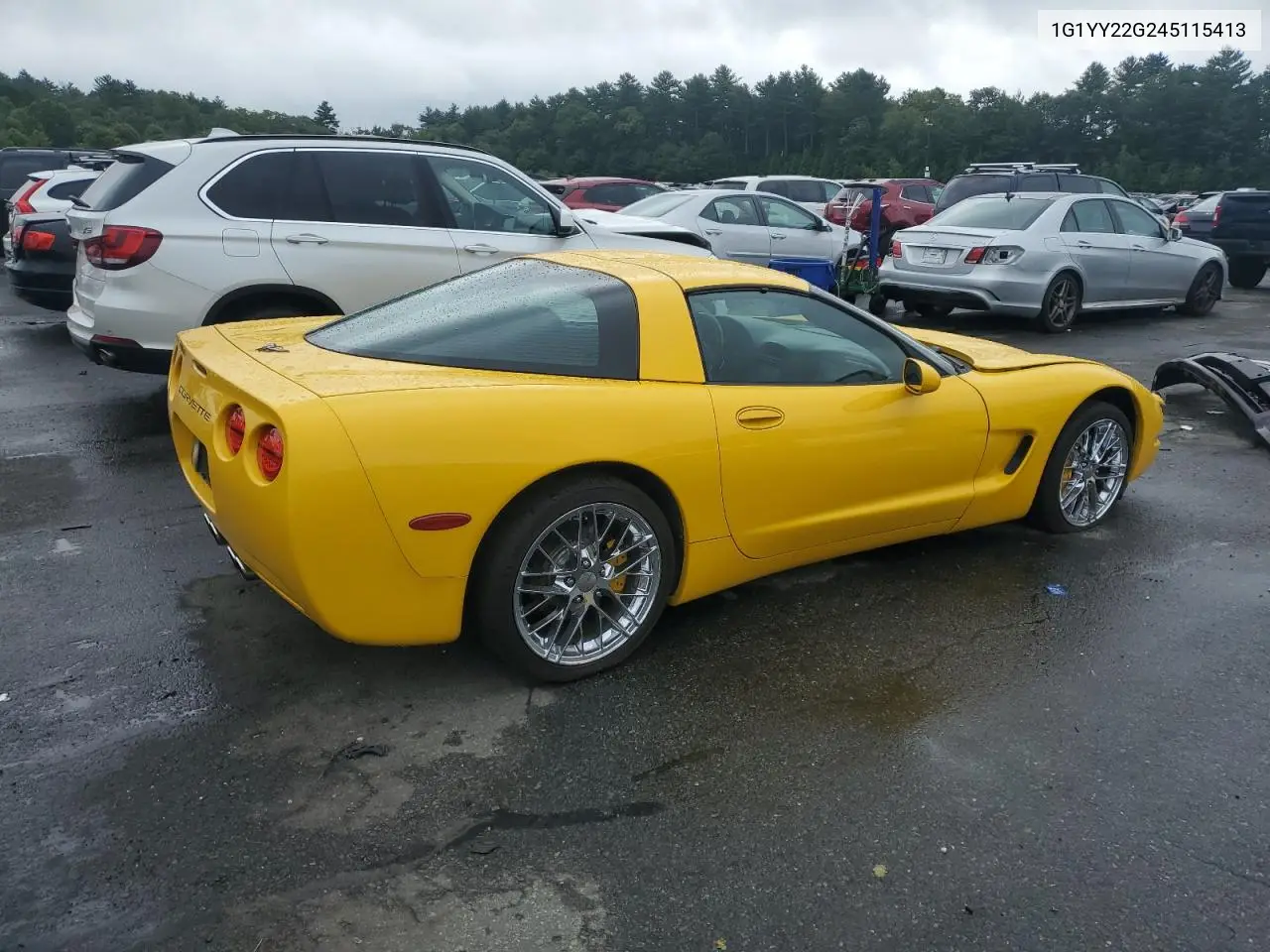 2004 Chevrolet Corvette VIN: 1G1YY22G245115413 Lot: 62809195