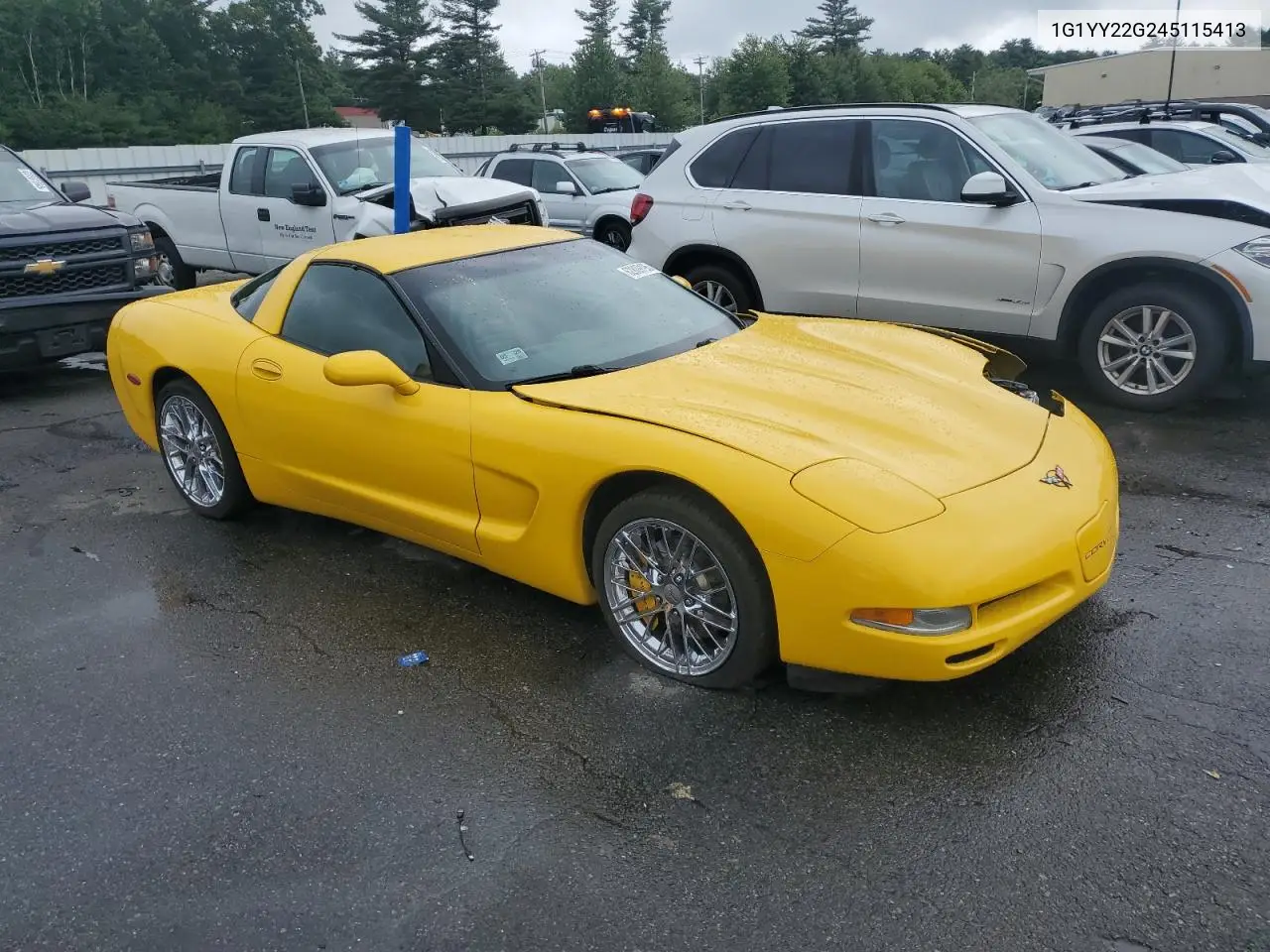 2004 Chevrolet Corvette VIN: 1G1YY22G245115413 Lot: 62809195