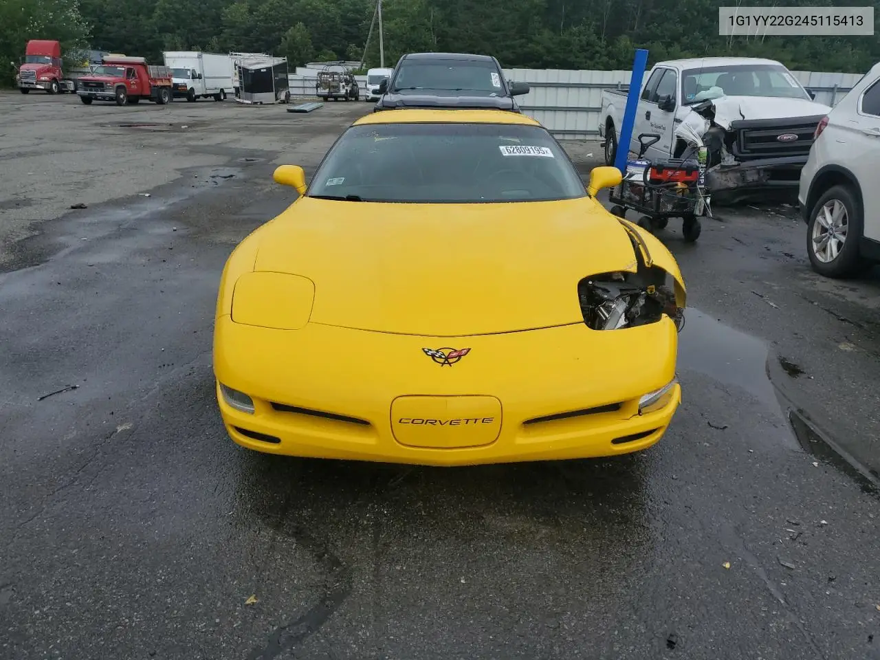 2004 Chevrolet Corvette VIN: 1G1YY22G245115413 Lot: 62809195