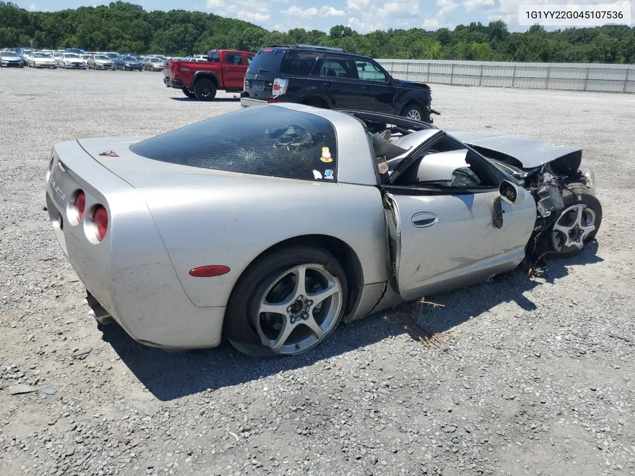 2004 Chevrolet Corvette VIN: 1G1YY22G045107536 Lot: 63466435