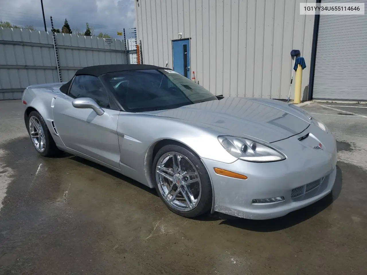 2005 Chevrolet Corvette VIN: 1G1YY34U655114646 Lot: 51330415