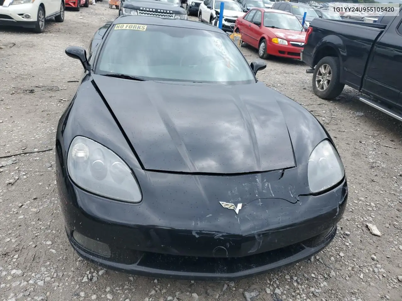 2005 Chevrolet Corvette VIN: 1G1YY24U955105420 Lot: 52910085