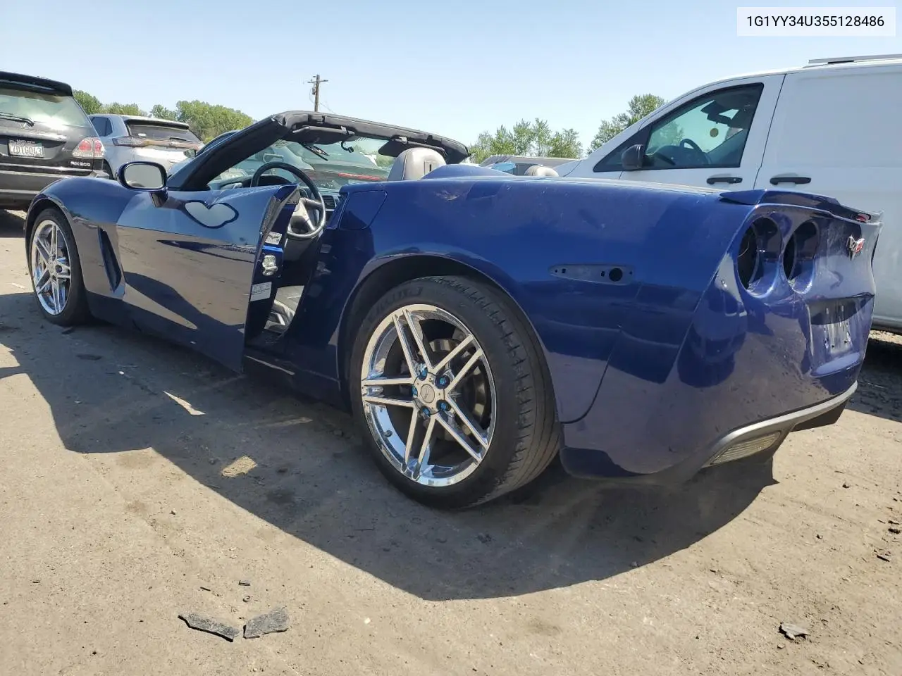 2005 Chevrolet Corvette VIN: 1G1YY34U355128486 Lot: 54004685