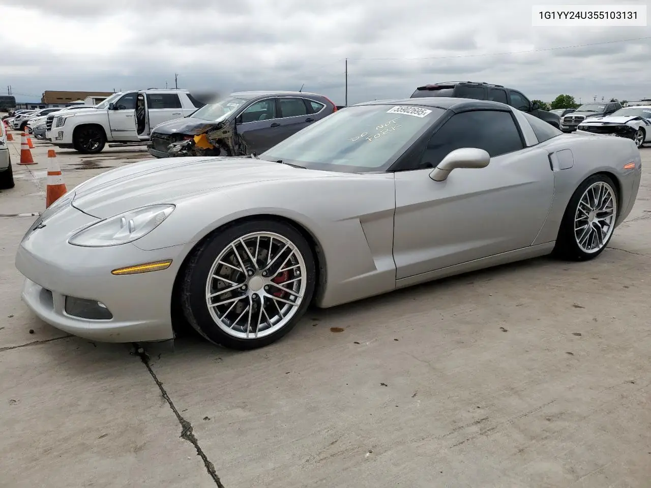 2005 Chevrolet Corvette VIN: 1G1YY24U355103131 Lot: 55902695
