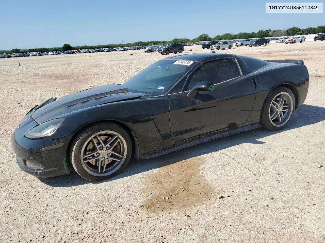 2005 Chevrolet Corvette VIN: 1G1YY24U855110849 Lot: 56145615