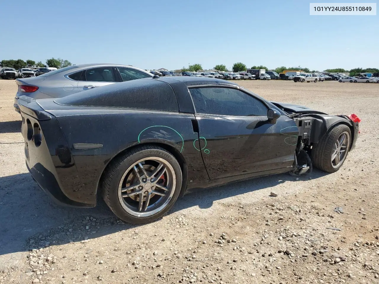 2005 Chevrolet Corvette VIN: 1G1YY24U855110849 Lot: 56145615