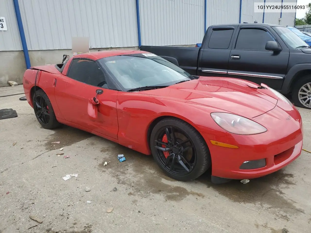 2005 Chevrolet Corvette VIN: 1G1YY24U955116093 Lot: 58514705