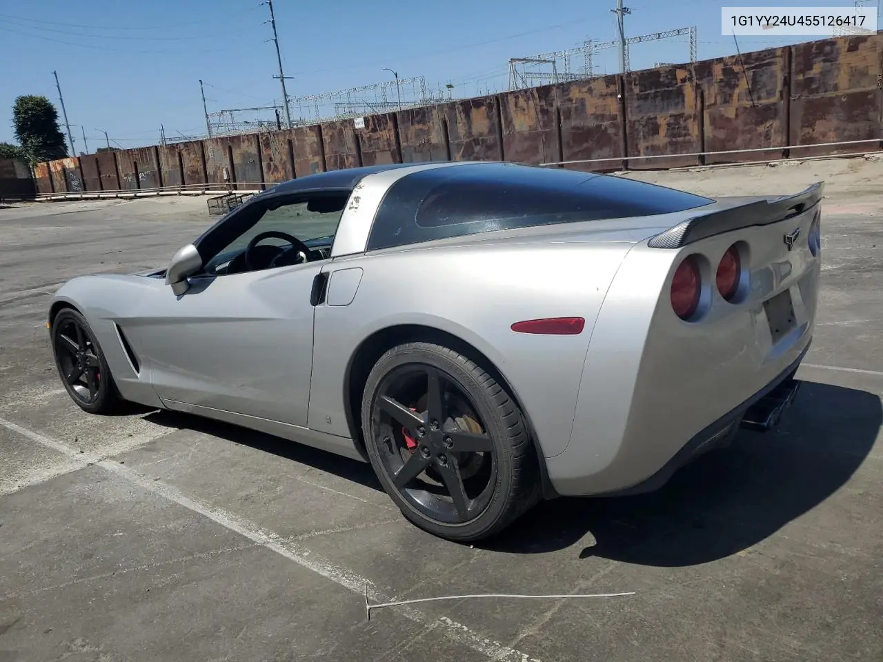 2005 Chevrolet Corvette VIN: 1G1YY24U455126417 Lot: 61257865