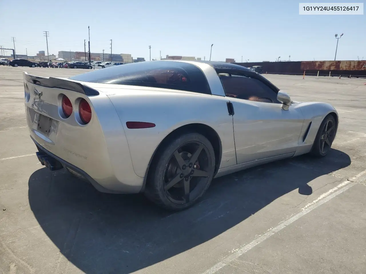 2005 Chevrolet Corvette VIN: 1G1YY24U455126417 Lot: 61257865