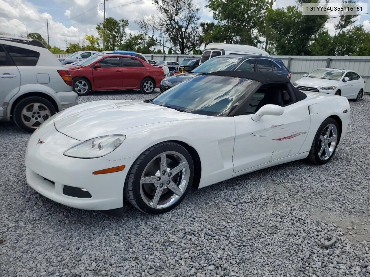 2005 Chevrolet Corvette VIN: 1G1YY34U355116161 Lot: 62839265
