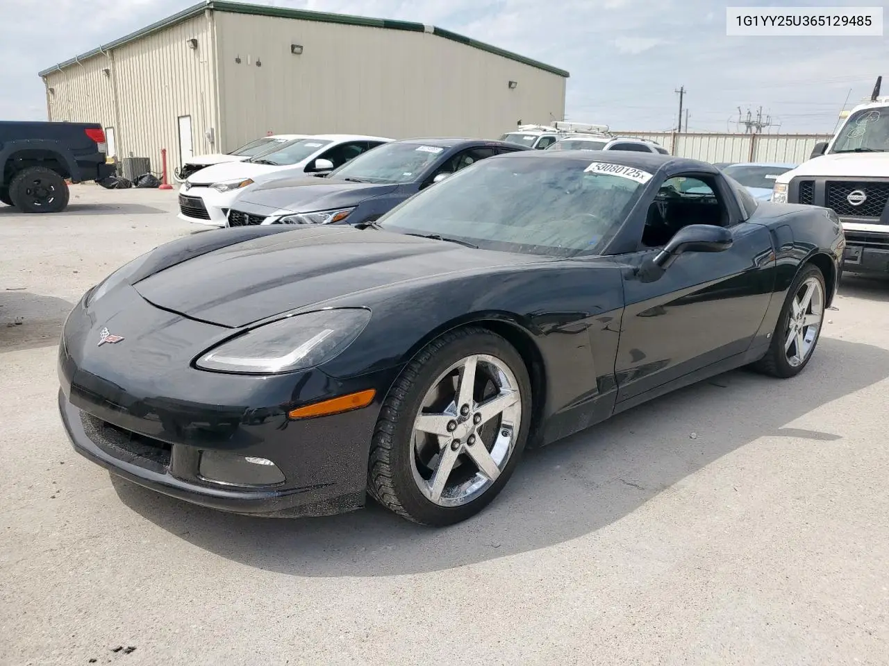 2006 Chevrolet Corvette VIN: 1G1YY25U365129485 Lot: 50080125