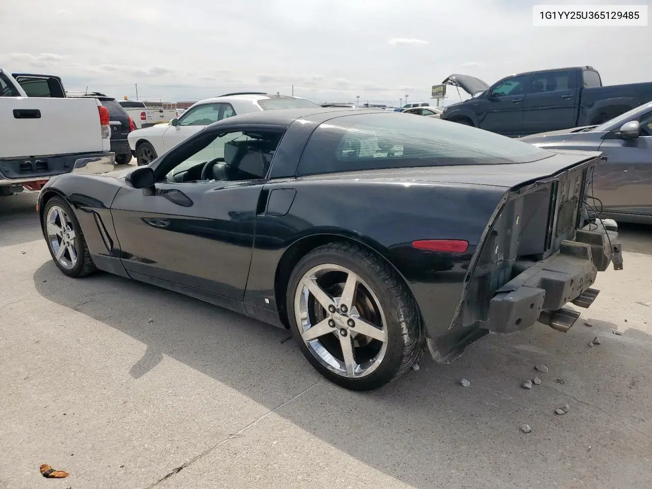 2006 Chevrolet Corvette VIN: 1G1YY25U365129485 Lot: 50080125