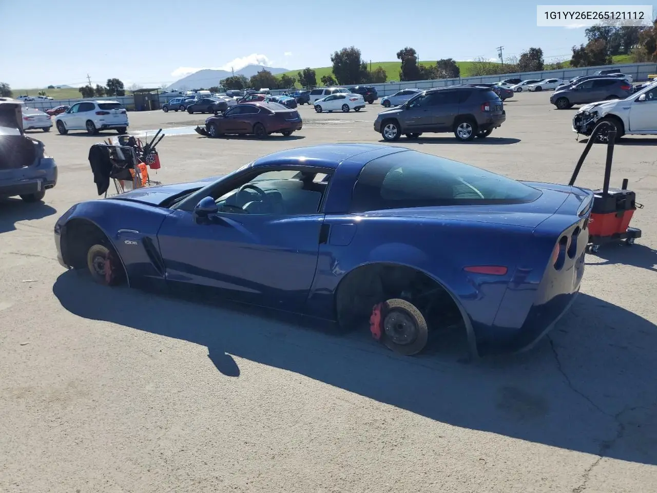 2006 Chevrolet Corvette Z06 VIN: 1G1YY26E265121112 Lot: 51511155