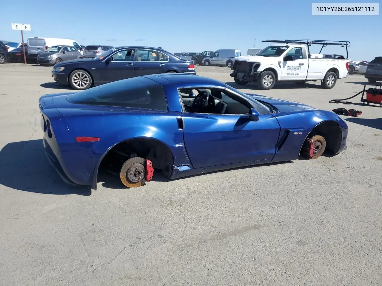2006 Chevrolet Corvette Z06 VIN: 1G1YY26E265121112 Lot: 51511155