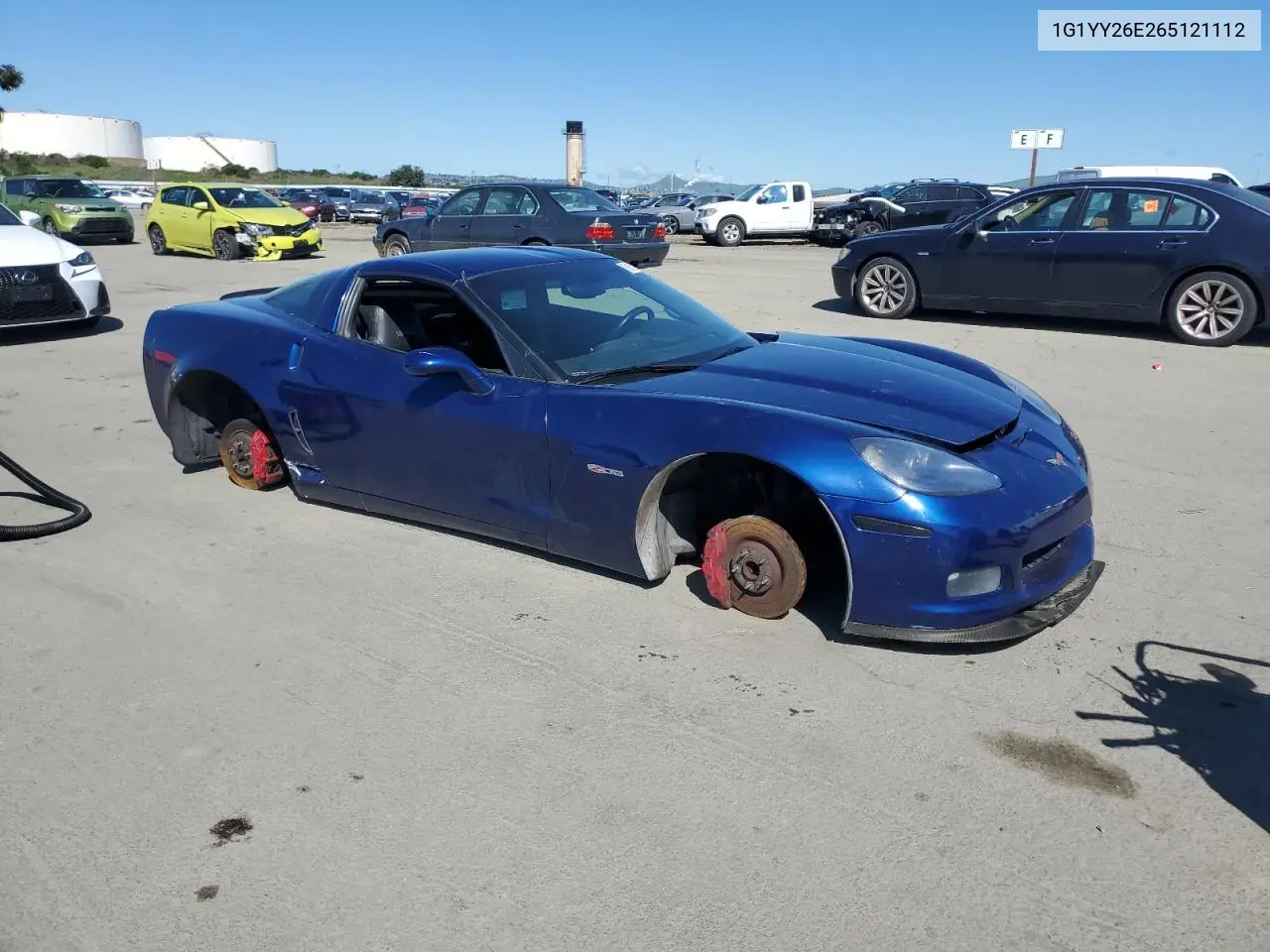 2006 Chevrolet Corvette Z06 VIN: 1G1YY26E265121112 Lot: 51511155