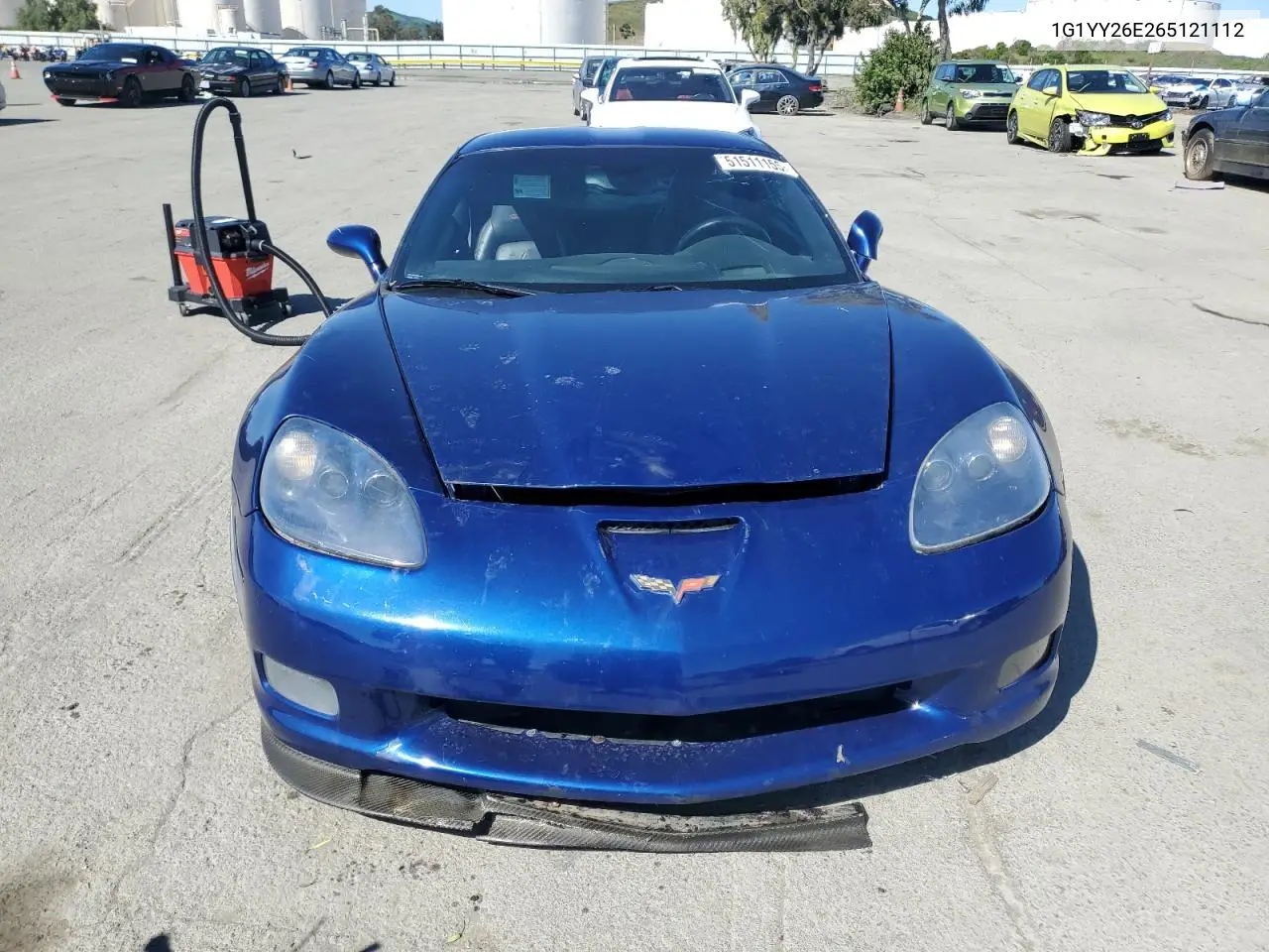 2006 Chevrolet Corvette Z06 VIN: 1G1YY26E265121112 Lot: 51511155
