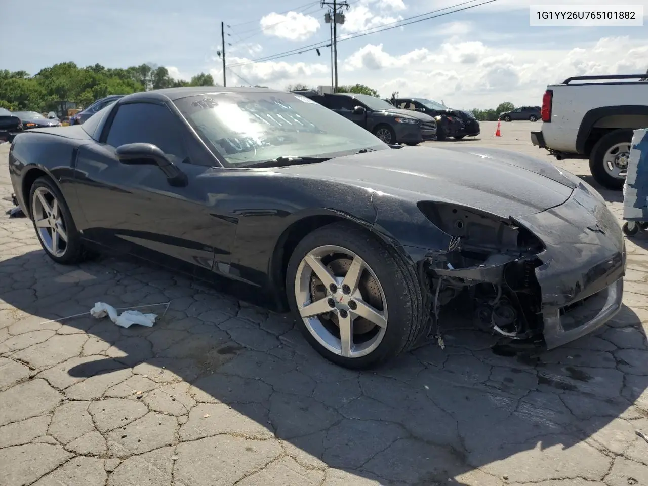 2006 Chevrolet Corvette VIN: 1G1YY26U765101882 Lot: 55270385