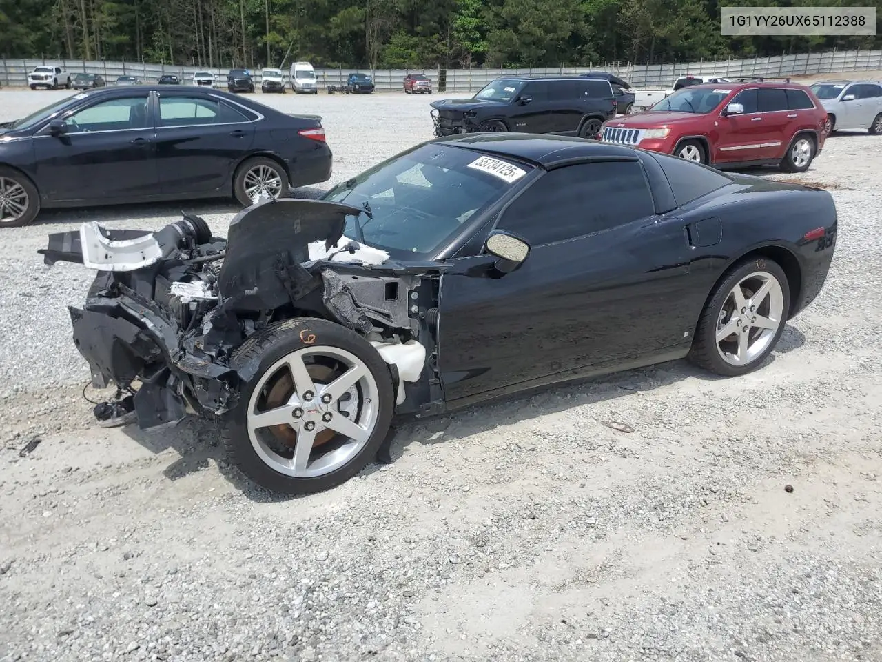 2006 Chevrolet Corvette VIN: 1G1YY26UX65112388 Lot: 55734125