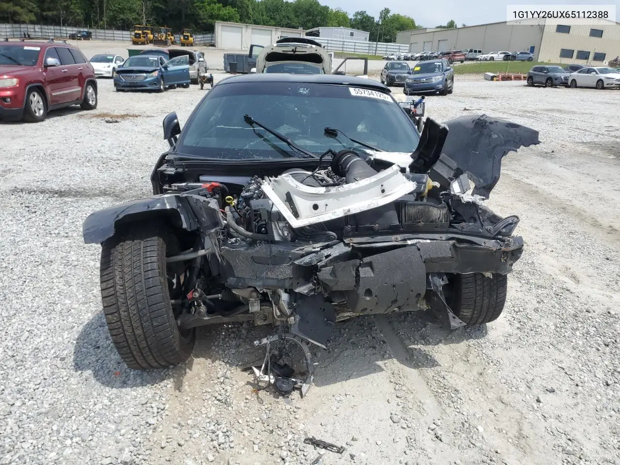 2006 Chevrolet Corvette VIN: 1G1YY26UX65112388 Lot: 55734125