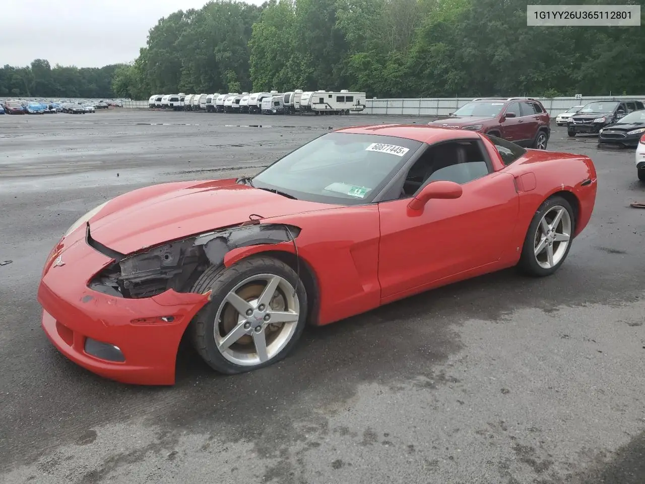 2006 Chevrolet Corvette VIN: 1G1YY26U365112801 Lot: 60877445