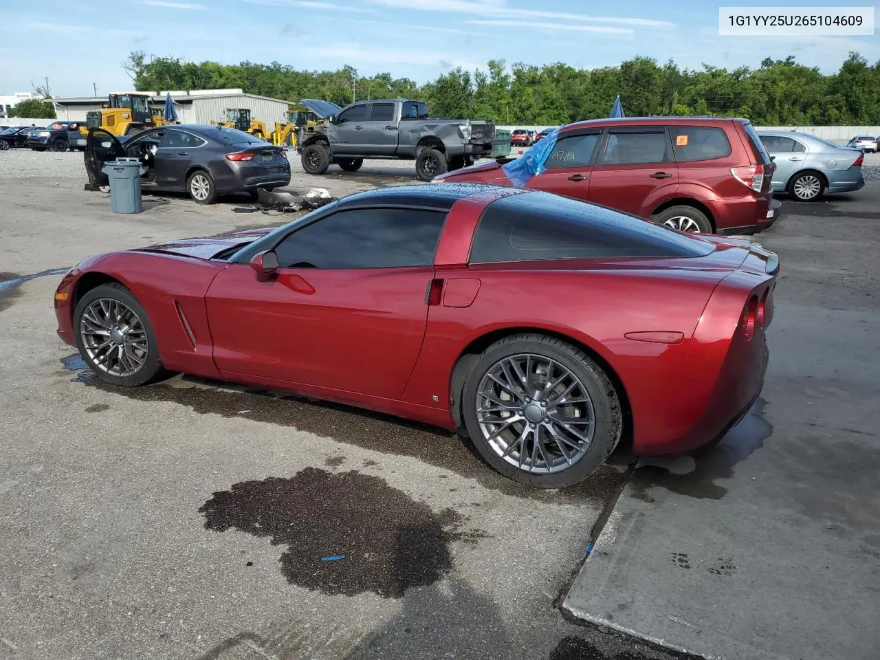2006 Chevrolet Corvette VIN: 1G1YY25U265104609 Lot: 61553865