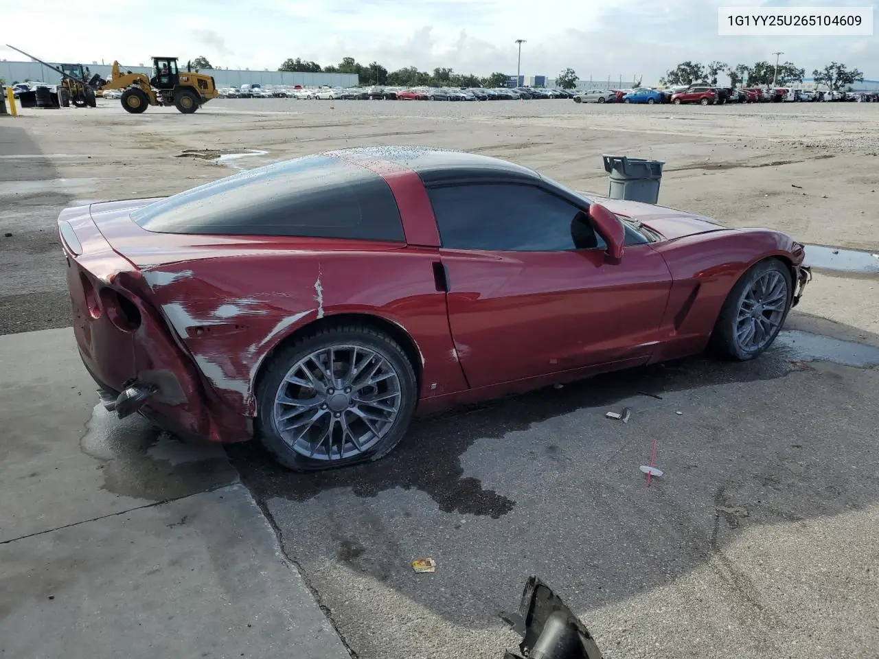 2006 Chevrolet Corvette VIN: 1G1YY25U265104609 Lot: 61553865