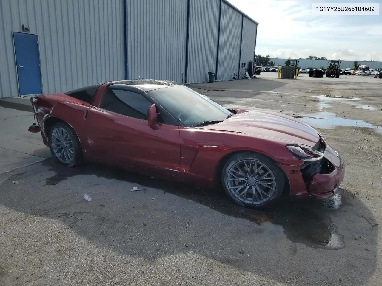 2006 Chevrolet Corvette VIN: 1G1YY25U265104609 Lot: 61553865