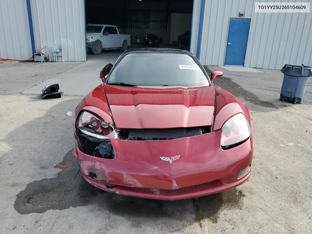 2006 Chevrolet Corvette VIN: 1G1YY25U265104609 Lot: 61553865