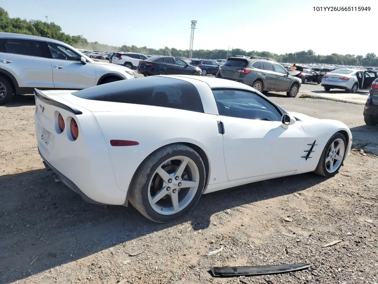 2006 Chevrolet Corvette VIN: 1G1YY26U665115949 Lot: 62159975