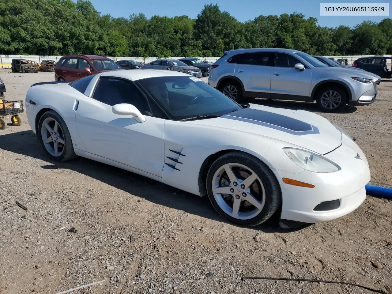 2006 Chevrolet Corvette VIN: 1G1YY26U665115949 Lot: 62159975