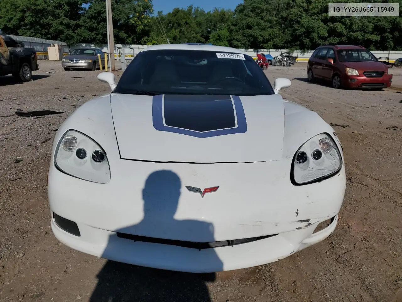 2006 Chevrolet Corvette VIN: 1G1YY26U665115949 Lot: 62159975