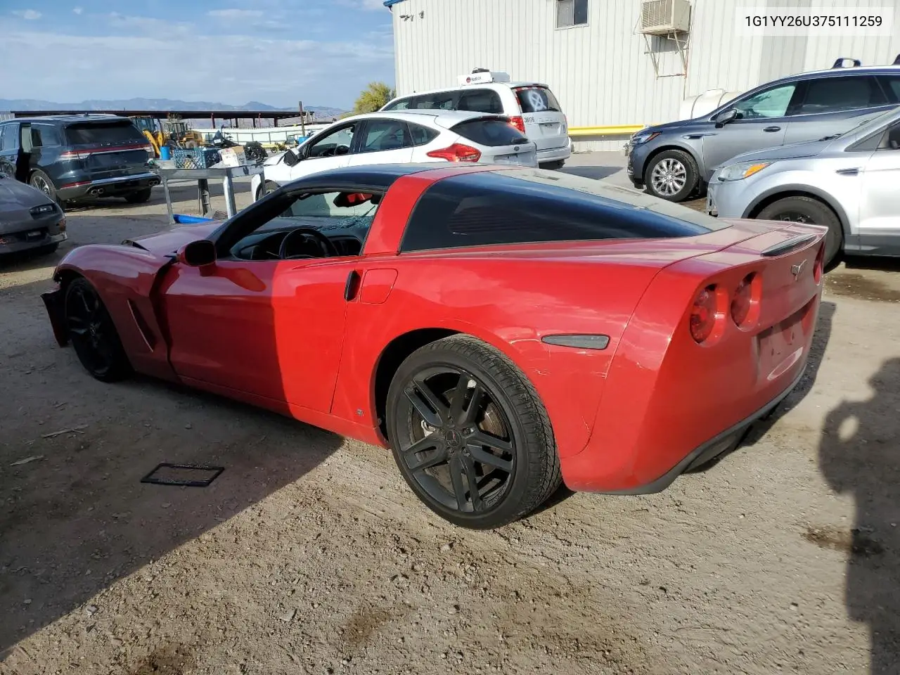 2007 Chevrolet Corvette VIN: 1G1YY26U375111259 Lot: 50327715
