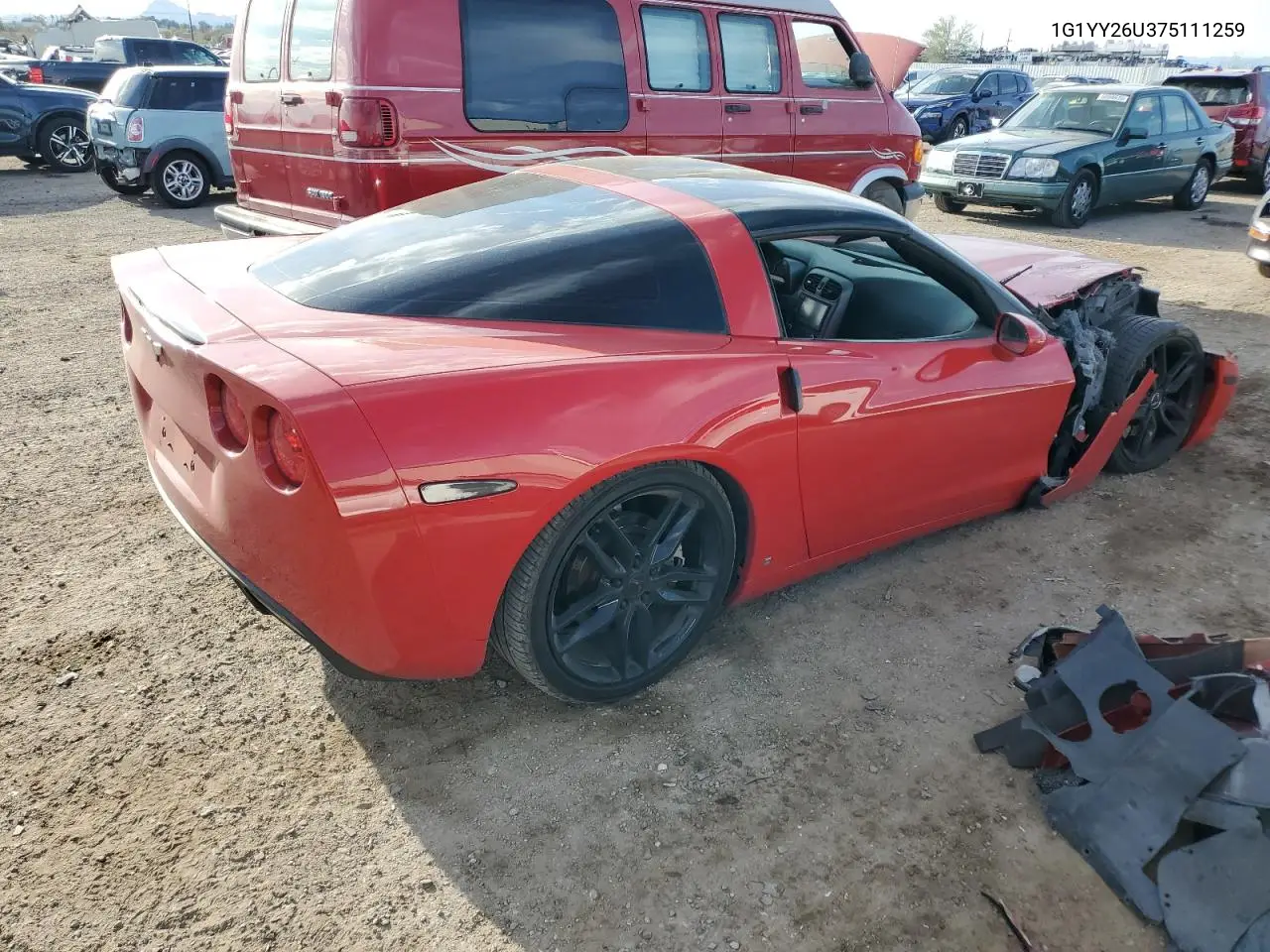 2007 Chevrolet Corvette VIN: 1G1YY26U375111259 Lot: 50327715